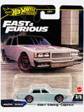 Hot Wheels 2024 Fast & Furious Case H 1987 Chevy Caprice Lowrider - Damaged Card