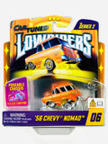 CarTuned Series 2 Lowriders Show Glow LED Light Up Chassis 1956 Chevy Nomad #06