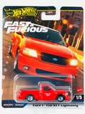 Hot Wheels 2024 Fast & Furious Case H Ford F-150 SVT Lightning - Damaged Card