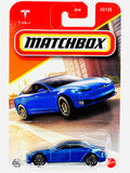 Matchbox 2025 Basic Case B Tesla Model S - Damaged Card/Blister