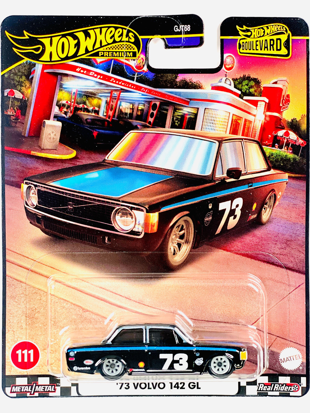 Hot Wheels 2024 Boulevard '73 Volvo 142 GL #111