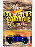 Hot Wheels Convention 2026 Dallas, TX 26th Annual Collectors Nationals 2024 Toyota Tacoma TRD PRO - Damaged Card