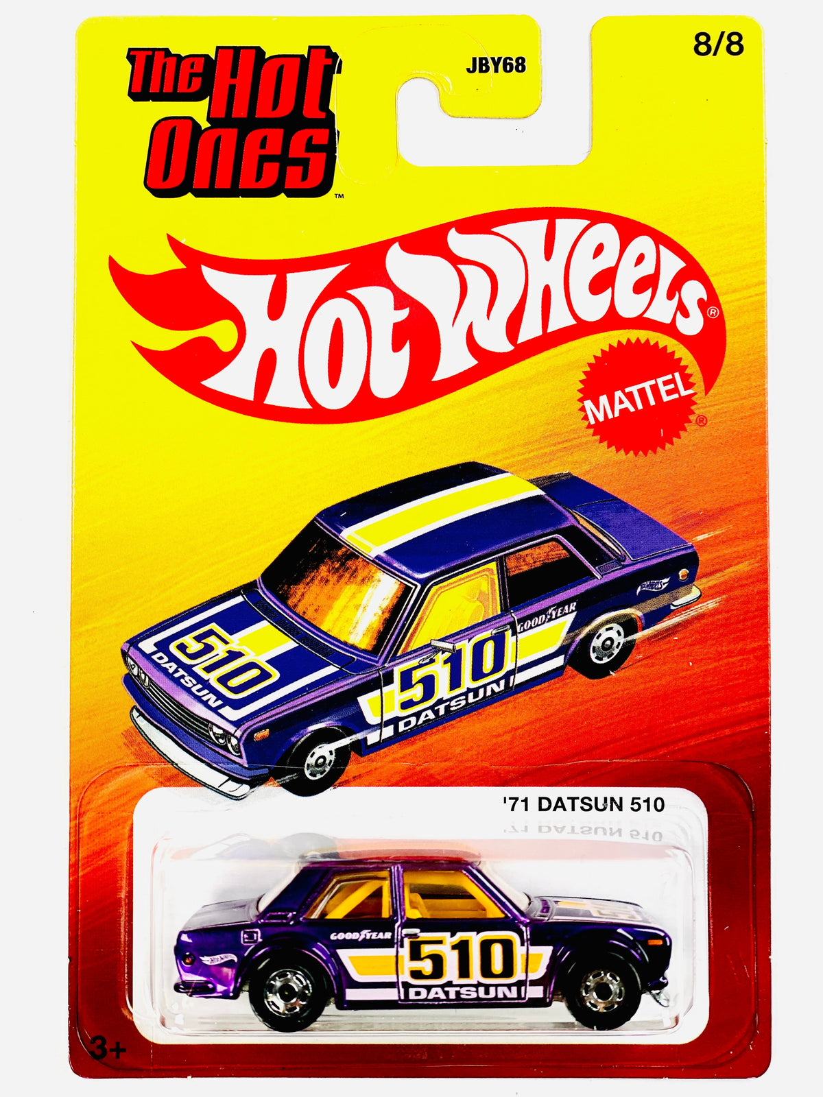 Hot Wheels The Hot Ones '71 Datsun 510 - Damaged Card/Blister