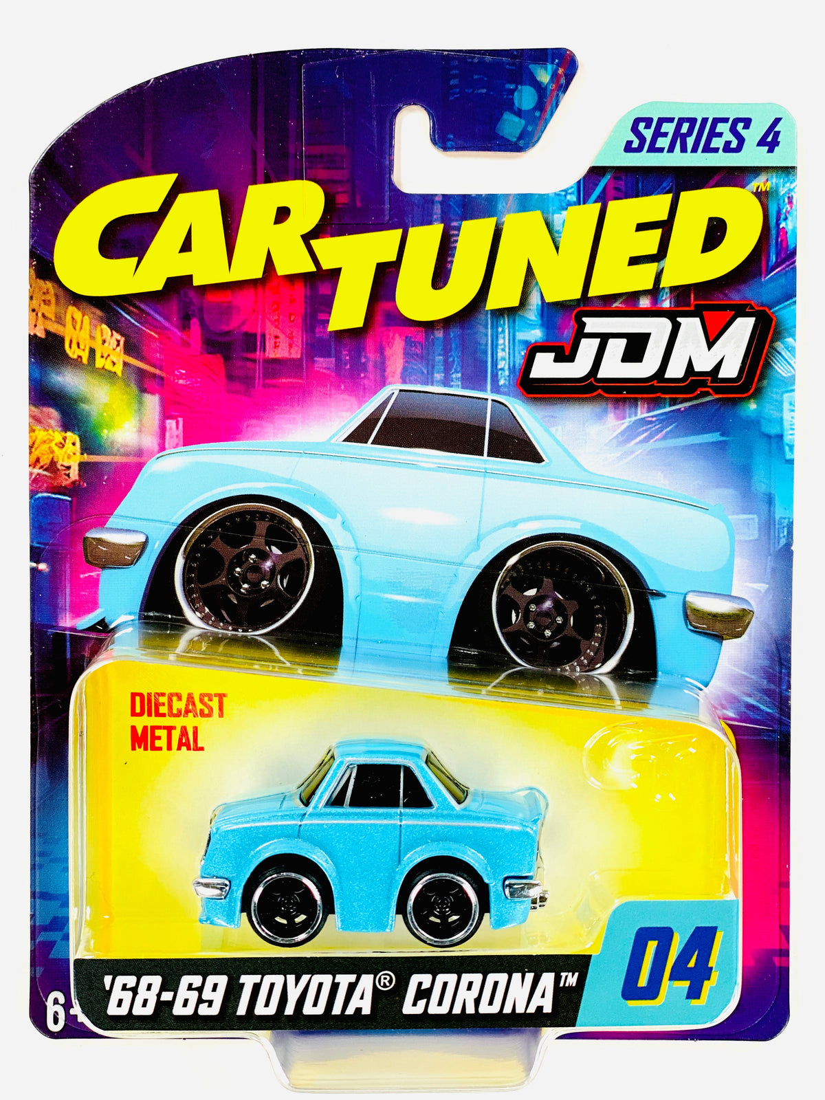 CarTuned  Series 4 JDM Tuners '68/'69 Toyota Corona Coupe #04 - Damaged Card