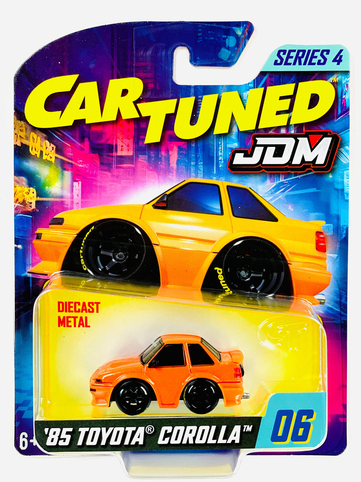 CarTuned Series 4 JDM Tuners 1985 Toyota Corolla AE86 Coupe #06 - Damaged Card