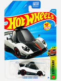 Hot Wheels Exoticars Pagani Zonda Cinque White (26/250) - Damaged Card