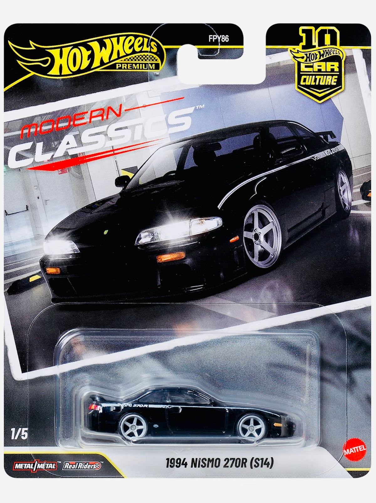 Hot Wheels 2026 Car Culture Modern Classics 1994 NISMO 270R (S14) - Damaged Card