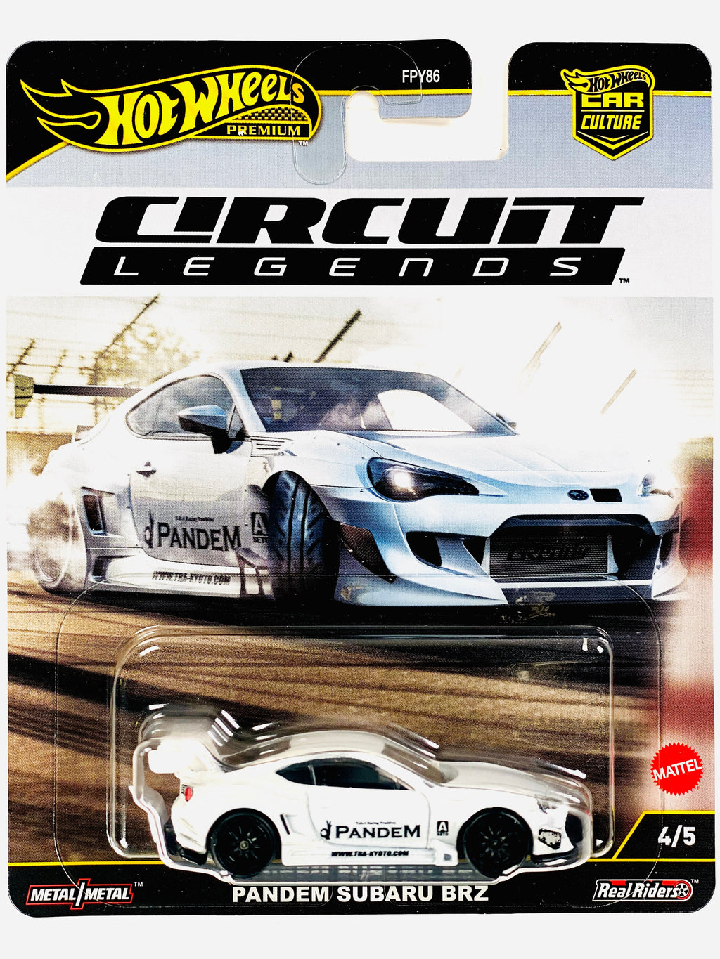 Hot Wheels 2025 Car Culture Pandem Subaru BRZ Factory Sealed Solid Pack (4 Cases)