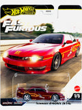 Hot Wheels 2025 Fast & Furious Case L Nissan 240SX (S14) - Damaged Card