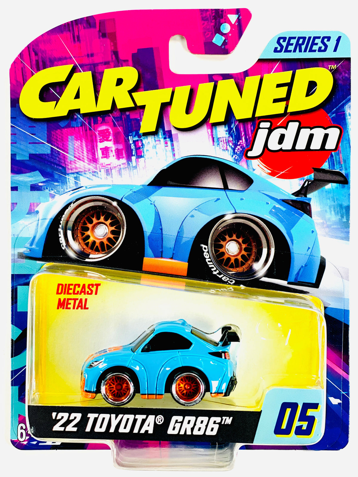 CarTuned  Series 1 JDM Tuners 2022 Toyota GR86 #05 - Damaged Card