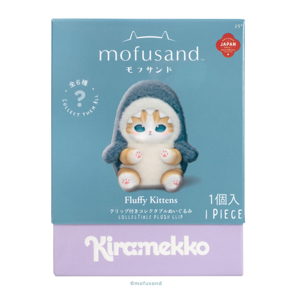 Mofusand 6-Inch Kiramekko Roto Plush Clips Blind Box