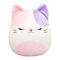 8-Inch Nell the Pink And Purple Calico Cat