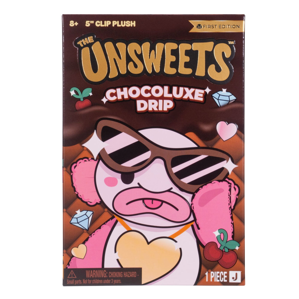 Unsweets 5-Inch Chocoluxe Drip Plush Keychain Blind Box