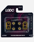 LODC Series 2 Alloy 100 Spoke Rims Wheels & Tire Set W/ Axles NS-07 (7/7)