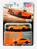 Mini GT Mijo Exclusives BMW M4 M-Performance Fire Orange #526 - Damaged Blister